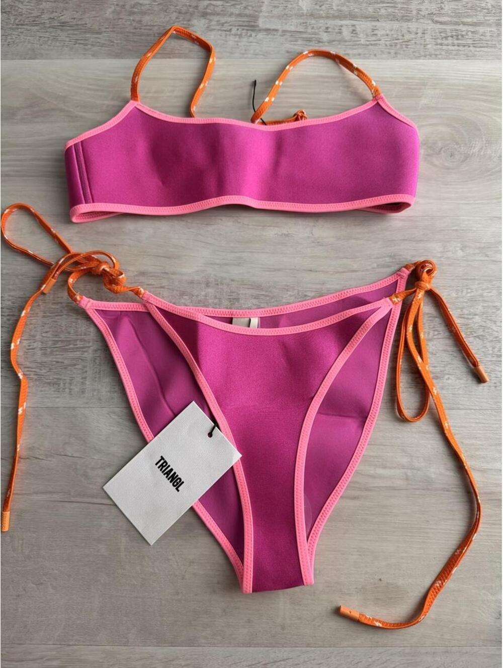 Triangl Women's Pink Bikinis-and-tankini-set
